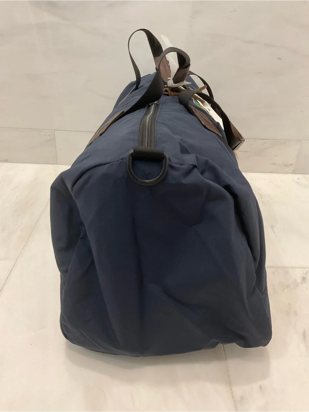 NWT Polo Ralph Lauren Navy Blue 19.75” Lightweight Mountain Gym Duffel Bag